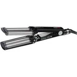 Babyliss PRO Triple Barrel Waver 3D Welleneisen - Lockenstäbe & Glätteisen, mit Titanium Tourmaline für langanhaltende, glänzende Wellen ohne Haarschäden