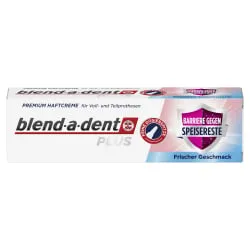 Produktbild Procter & Gamble Service GmbH blend-a-dent Plus Premium Haftcreme , Premium Zahnhaftcreme für Voll- und Teilprothesen, 40 g - Tube 8700216191043