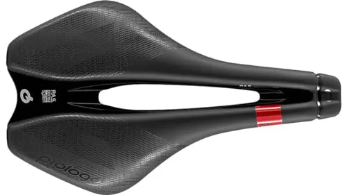 Prologo Rennradsättel Schwarz 245x153 Mm - Fahrradsättel mit ergonomischem Design, leicht und aus hochwertigen Materialien für maximalen Komfort bei langen Fahrten.
