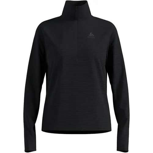 Produktbild Odlo Damen Essential Thermal 1/2 Zip Midlayer schwarz