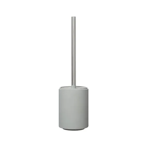blomus WC Bürste CRETO | Elegante Klobürste in Micro Chip - WC-Bürsten & Halter: Stilvolle Klobürste aus Beton mit rutschfestem Halter für sicheren Stand und einfache Reinigung, ideal für modernes Badezimmerdesign.