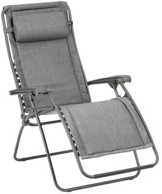 Lafuma Rsx Clip LightComfort® Relax-Sessel - Gartenstuhl mit Null-Schwerkraft-Polsterung für optimale Entspannung, faltbar und ideal für Garten oder Wohnzimmer. Robuster HLE-Stahlrahmen und atmungsaktives AirComfort-Gewebe bieten Komfort und Langlebigkeit.