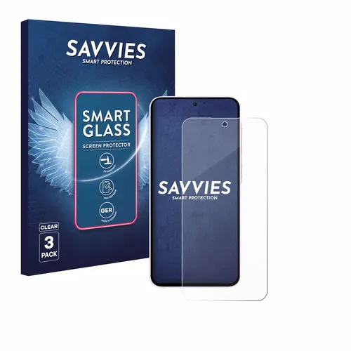 3x Savvies Schutzglas für Samsung Galaxy A56 5G Enterprise Edition / A36 5G