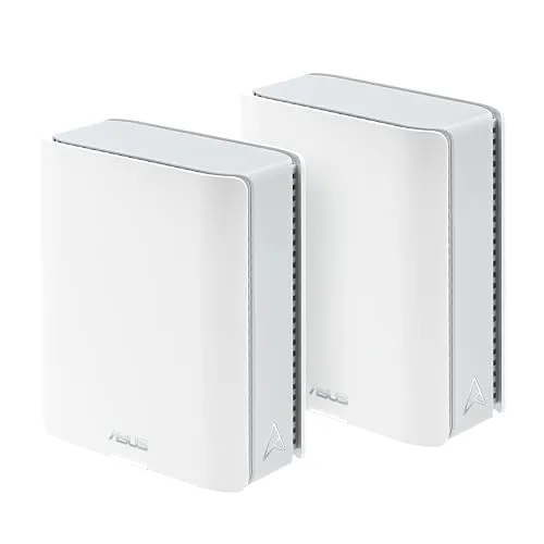 Asus ZenWiFi BT8 2er Set - WLAN-Router, leistungsstarkes Mesh-System für nahtlose Internetabdeckung