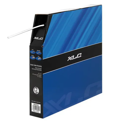 XLC Bremsaussenhülle Ø 5mm WEIß Polymer  f. Bremsseil (pro 1 Meter)