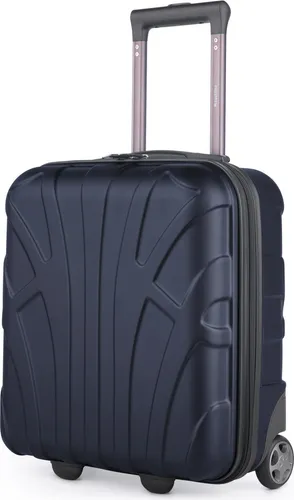 Suitline Handgepäck 45x36x20 cm - Dunkelblau Underseat Trolley für EasyJet - Trolley 45x36x20 cm für Handgepäck bei EasyJet und allen Airlines. Leicht, stabil und bruchsicher mit 30 Litern Volumen für stressfreie Kurztrips.