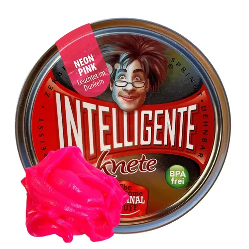 Intelligente Knete Medium - Neon Pink