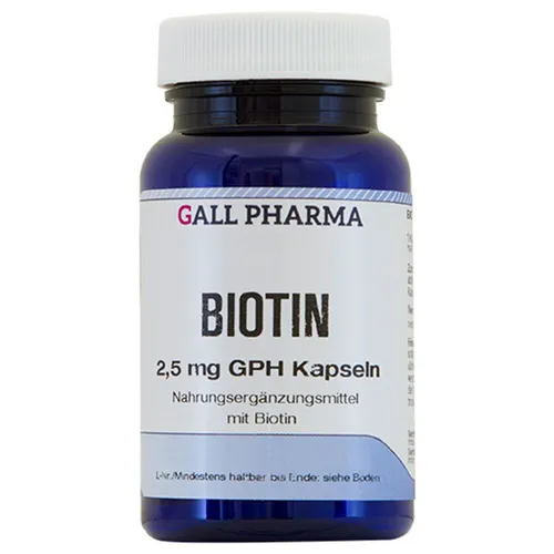 Biotin 2,5 mg GPH Kapseln