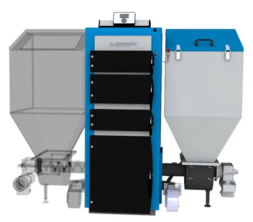 Produktbild Kombikessel Pelletkessel MDP 15 Silo L – 5-15 kW Heizsystem