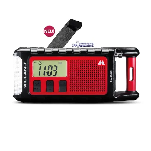 Midland ER 300 Pro Kurbelradio – Vielseitig und zuverlässig