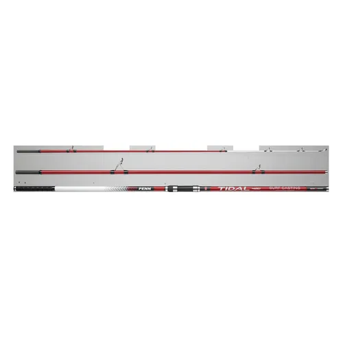 PENN Tidal Surfcasting Rute 4,5m 100-300g - Hochwertige Brandungsrute für Salzwasserangeln, ideal für Kabeljau. Leicht und robust, perfekt für den Einsatz am Strand.