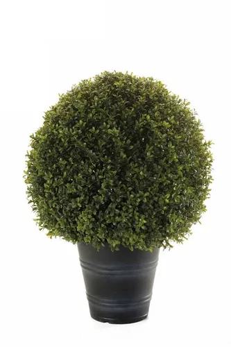 Künstliche Zimmerpflanze Buchsbaum Tom im Übertopf – 68 cm - Elegante künstliche Buchsbaum-Pflanze von artplants, ideal für die Innendekoration. Pflegeleicht und langlebig, sorgt sie für eine grüne Atmosphäre in jedem Raum.