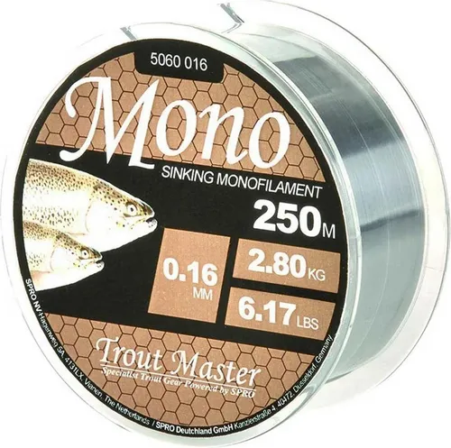 Spro Trout master mono 0,16/2,80kg 200m