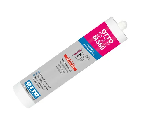 Ottocoll M560 Premium-Hybrid-Klebstoff 465g Montagekleber MS-Polymer grau