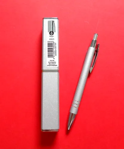 Online Kugelschreiber Graphite Ball Pen Silver aus Aluminium
