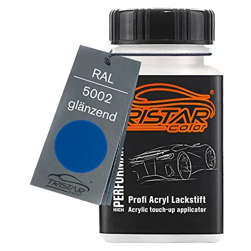 Produktbild TRISTARcolor RAL 5002 Ultramarinblau glänzend Lackstift 50 ml schnelltrocknend