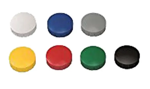 MAUL Haftmagnet MAULsolid Haftkraft: 0,8 kg farbig sortiert 10 Magnete