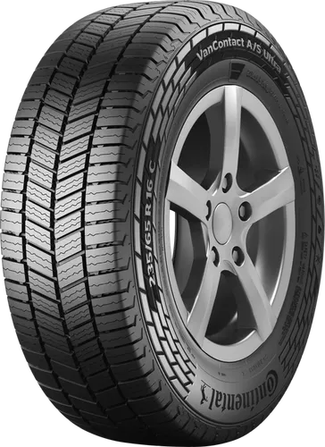 Continental VanContact A/S ULTRA M+S 3PMSF 235/65 R16C 121/119R Ganzjahresreifen - Autoreifen für Vans, bietet hervorragende Sicherheit und Grip bei allen Wetterbedingungen dank 3PMSF-Zertifizierung.