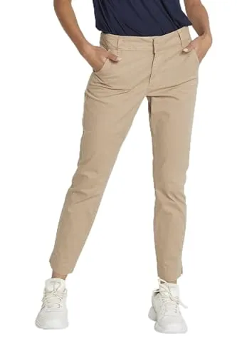 KAFFE Pants Suiting KAmette Damen Hose - Elegante Anzughose mit elastischer Taille - Damen-Hosen in regulärer Passform, aus hochwertiger Baumwolle für hohen Tragekomfort. Ideal für modernes Styling mit Gürtelschlaufen und verkürzter Länge.