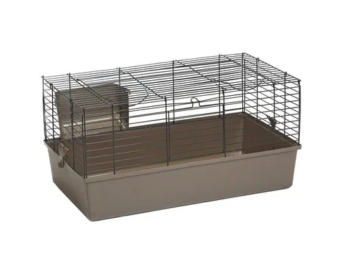 Beeztees Kleintierkäfig Kaninchenstall Baldo mokka von Beeztees
