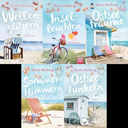 Die Rügen-Reihe Band 1-5 mit exklusivem Postkartenset