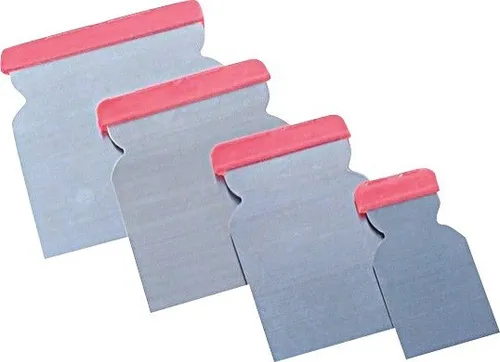 Japanspachtel Set 4 tlg Flächenspachtel Spachtel Stahl 50 / 80 / 100 / 120 mm