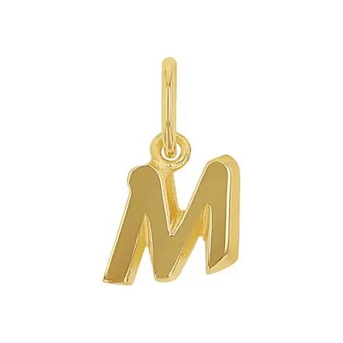 Amor Motivanhänger Unisex - Goldener Buchstaben Anhänger