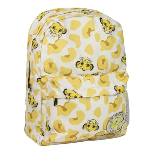 Disney Rucksack Der König der Löwen Simba - Rucksack mit Simba-Motiv, ideal für Fans des Klassikers. Perfekt für Schule und Freizeit, mit praktischen Maßen von 12 x 32 x 42 cm.