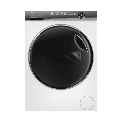 Haier Waschmaschine HW90-BD14979EU1 - 9 kg, 1400 U/min mit Dampffunktion - Waschmaschine mit 9 kg Fassungsvermögen, Refresh Dampffunktion für frischere Wäsche und Steuerung via hOn App. Ideal für moderne Haushalte!