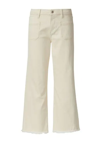 Damen Slim-fit-Jeans S.OLIVER in Light Beige - Figurbetonende Slim-fit-Jeans von s.Oliver in light beige. Pflegeleichter Denim mit elastischem Stoff und praktischen Taschen für einen lässigen Look.