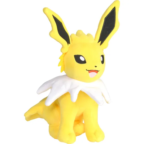 Jazwares Jolteon Pokémon-Plüschtier 20 cm - Kuscheltiere: Süßes, weiches Blitza-Plüsch (Jolteon) mit 20 cm für Pokémon-Fans, perfekt zum Kuscheln und Spielen.