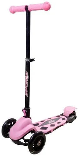 New Sports 3-Wheel Scooter Rosa - Roller / Kickboards - Klappbarer 3-Rad Scooter mit 120 mm PU Rädern und ABEC 7 Kugellagern, ideal für Kinder ab 3 Jahren, maximale Belastung 50 kg.