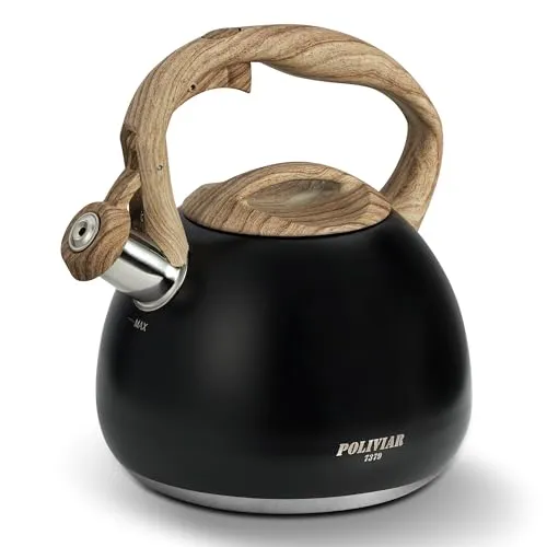 Wasserkessel Schwarz von POLIVIAR 7379