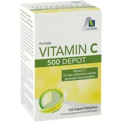 Vitamin C 500 mg Depot Tabletten 120 St