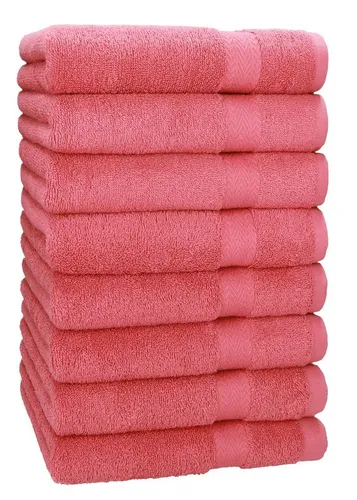 Betz Handtücher 8 Stück Premium 50x100 cm Handtuch-Set, 100% Baumwolle (Set)