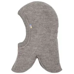 Joha Schlupfmütze Schalmütze Balaclava Merino-Wolle grau 37