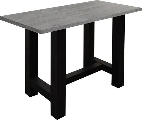 Bartisch MÄUSBACHER, schwarzstahl, 120cm - Barmöbel mit U-förmigem Gestell, ideal für moderne Wohnräume und gemütliche Abende. Made in Germany, pflegeleicht und mit 5 Jahren Herstellergarantie.