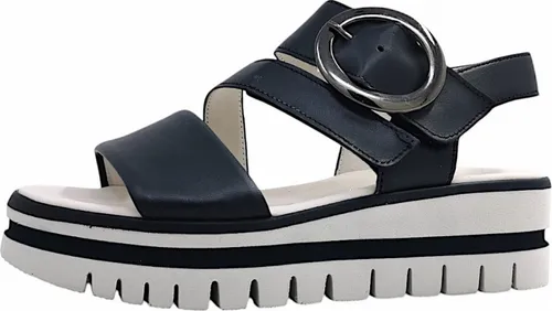 Gabor Damenschuhe Sandalen Hoch Blau Freizeit, Schuhgröße:EUR 41 | UK 7