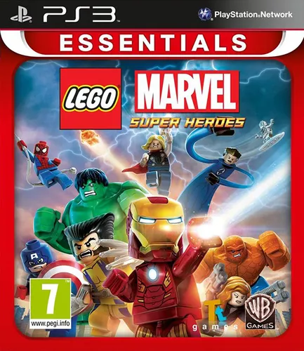 LEGO Marvel Super Heroes für Sony PlayStation 3 - Actionspiel für PS3, erlebe spannende Abenteuer mit deinen Lieblingssuperhelden in einer bunten LEGO-Welt.