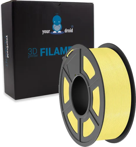 yourDroid PLA PLUS Filament Zitrusgelb 1.75mm 1kg