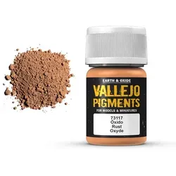 VALLEJO PIGMENT 73117 RUST 30ml (Weathering Effect)