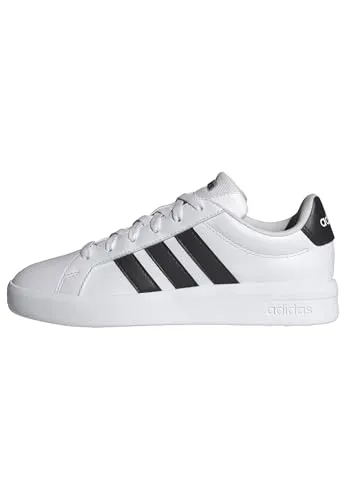 adidas Junior's Grand Court 3.0 Sneaker EU 40 Weiß/Grau - Bequemer Sneaker mit atmungsaktivem Obermaterial und herausnehmbarer Einlegesohle - ideal für den Alltag. Entdecken Sie weitere adidas Modelle im Bergfreunde.de Online-Shop!