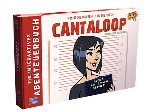 Asmodee Spiel Cantaloop Buch 3 – Rache warm serviert (Buch 3)