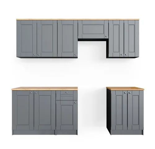 VICCO Küchenzeile Bergamo 240cm von Vicco