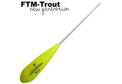 Fishing Tackle Max Sbirolino FTM Bombarde floating fluo yellow - Sbirolino