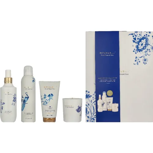 Rituals Amsterdam Collection Geschenkset L – 4-teilig - Exklusives 4-teiliges Set im Delfter Blau Design, ideal für besondere Anlässe und zur Verwöhnung. Hochwertige Pflegeprodukte für ein luxuriöses Erlebnis.