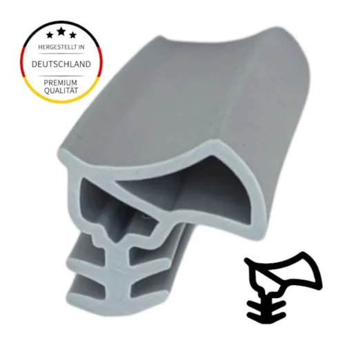 Einfach Dichtungen Dichtungsband Stahlzargendichtung I 5m I Farbe Weiß, Grau oder Braun