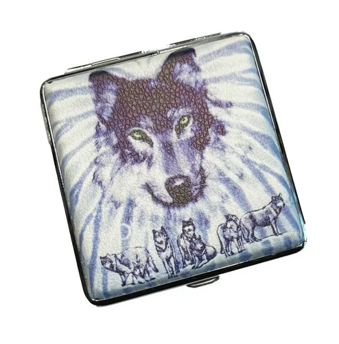 Westernlifestyle Aufbewahrungsbox Zigarettenetui Wolf Adler