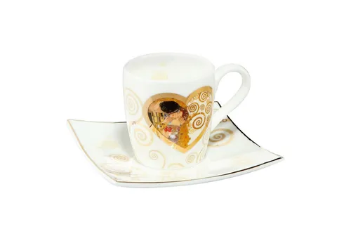 Goebel Untertasse, Farbe: Mehrfarbig, Motiv: Heart Kiss