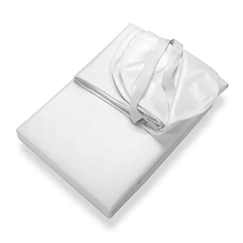 SETEX Wasserdichter Molton Matratzenschutz 90x200 cm - Matratzenauflage aus 100% Baumwolle, 2-lagig und wasserdicht mit Eckgummis für perfekten Halt. Hygieneschutz gegen Feuchtigkeit, schadstoffgeprüft und kochfest bis 95 Grad - Qualität Made in Germany.